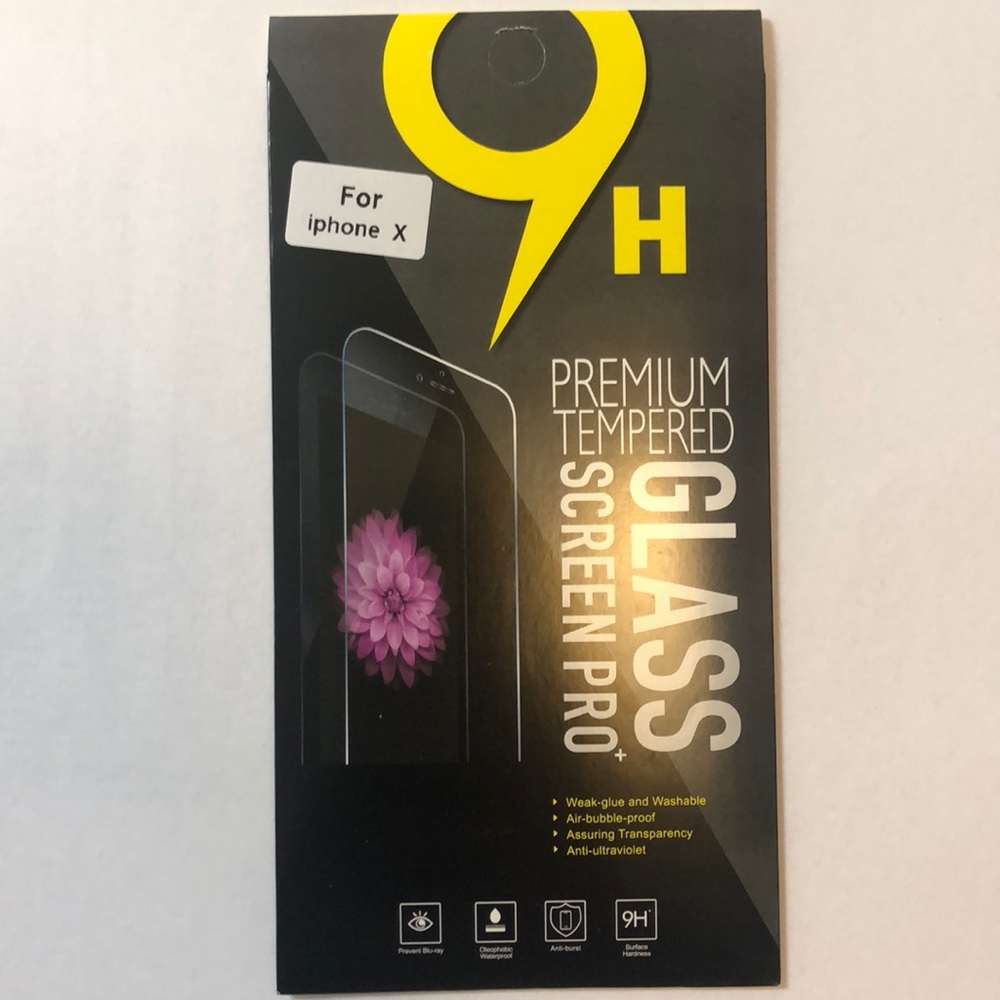 iPhone X Tempered Glass Screen Protector